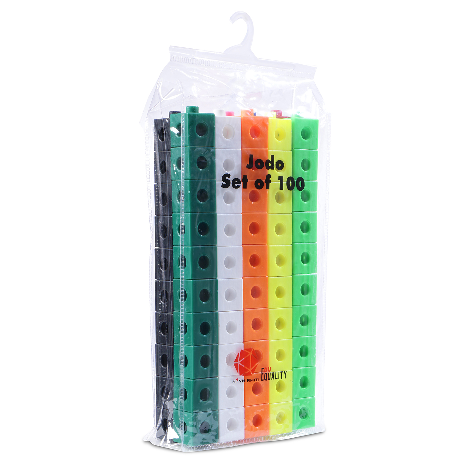 Jodo Blocks ( set of 125 cubes with box) - Mathematical Toy for developing Cognitive Skills, Number Sense through Fun Learning.