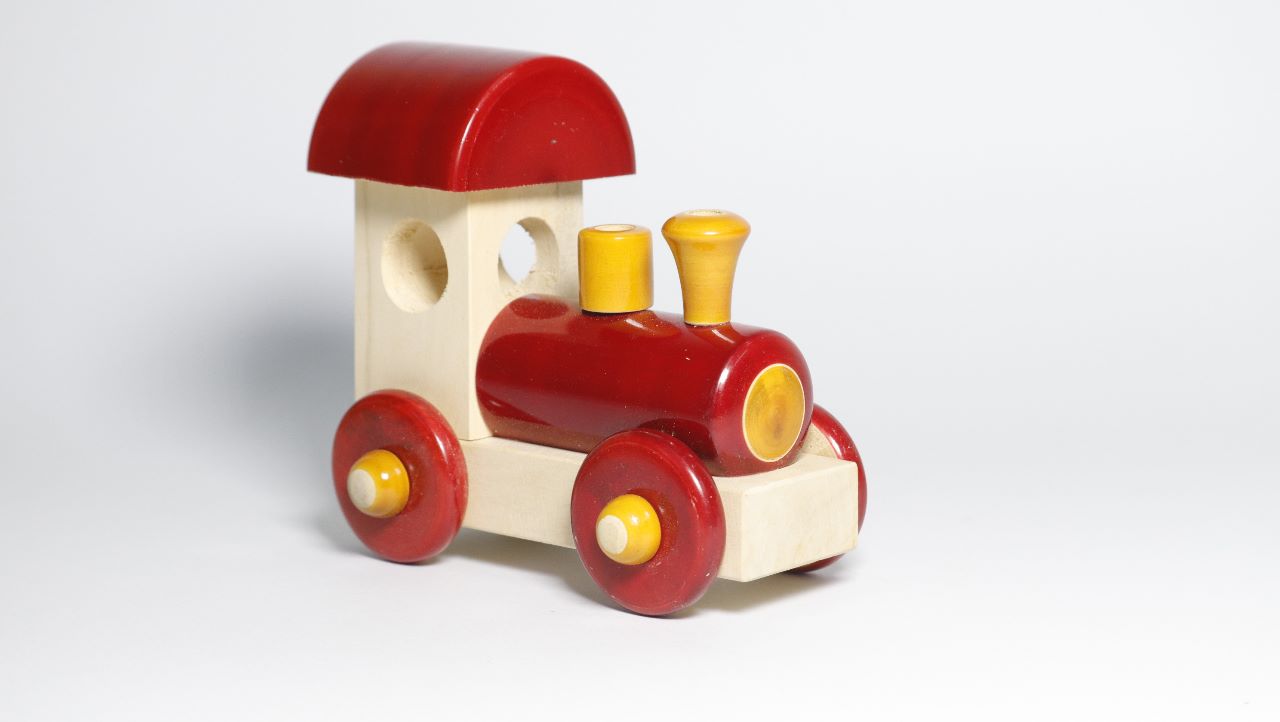 Pull-Along Railway Engine