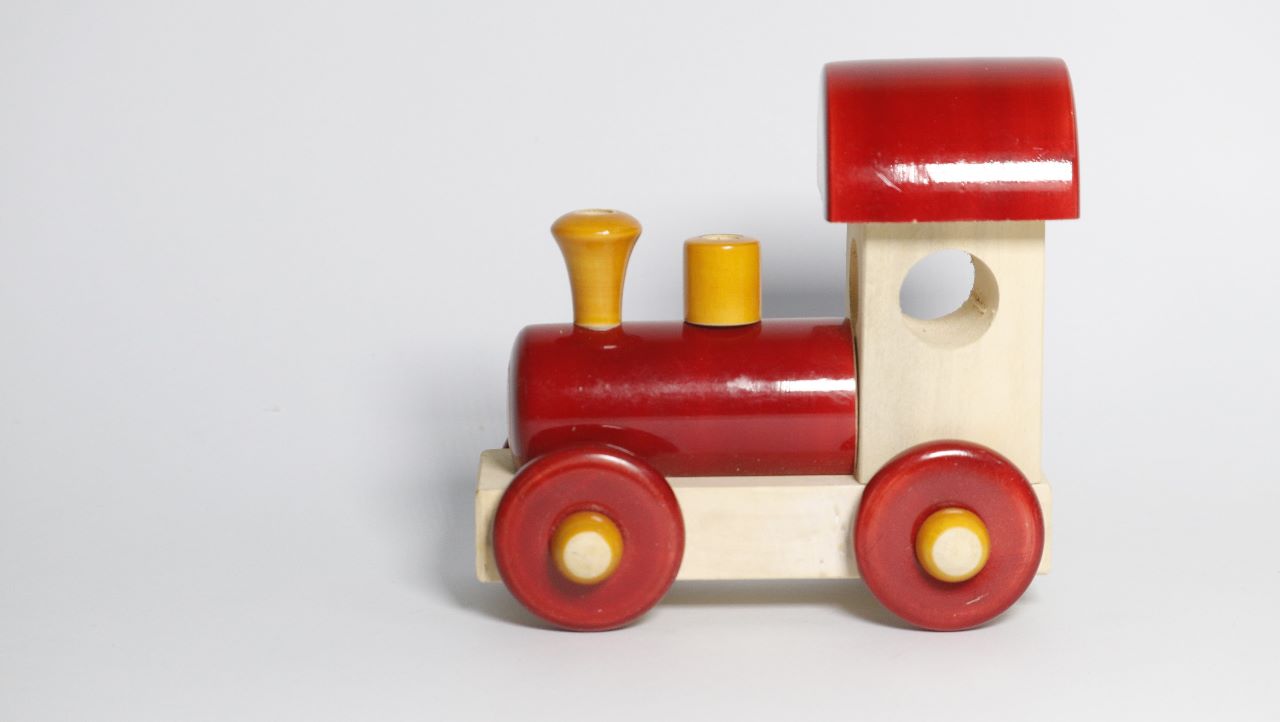 Pull-Along Railway Engine