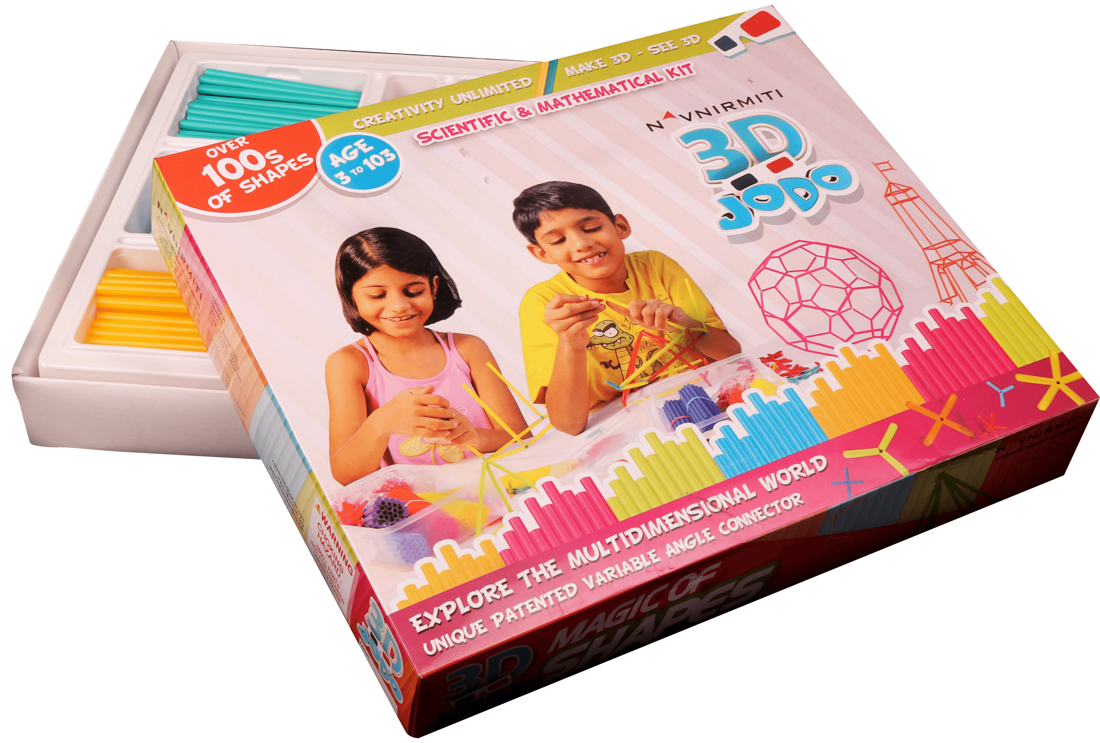 Jodo 3D Kit - Make 3D Glasses that Work. Make 3D See 3D