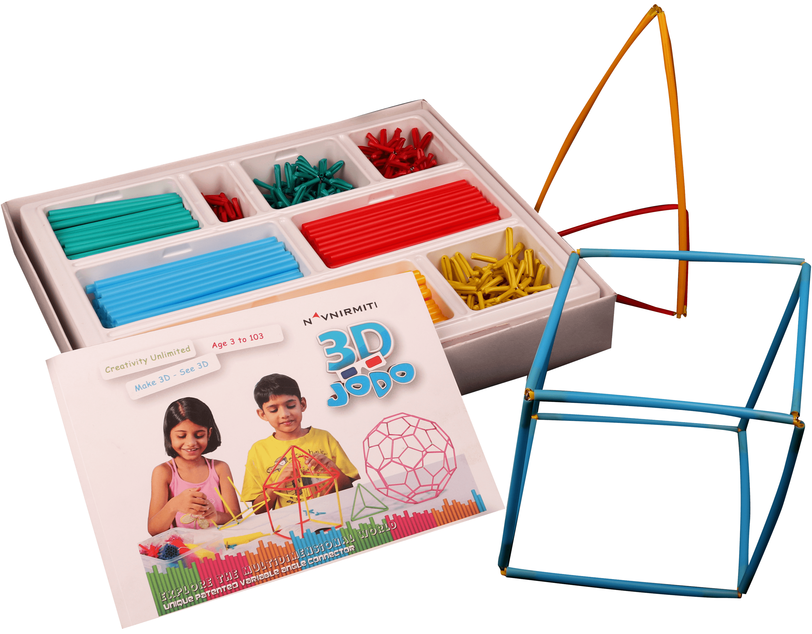 Jodo 3D Kit - Make 3D Glasses that Work. Make 3D See 3D