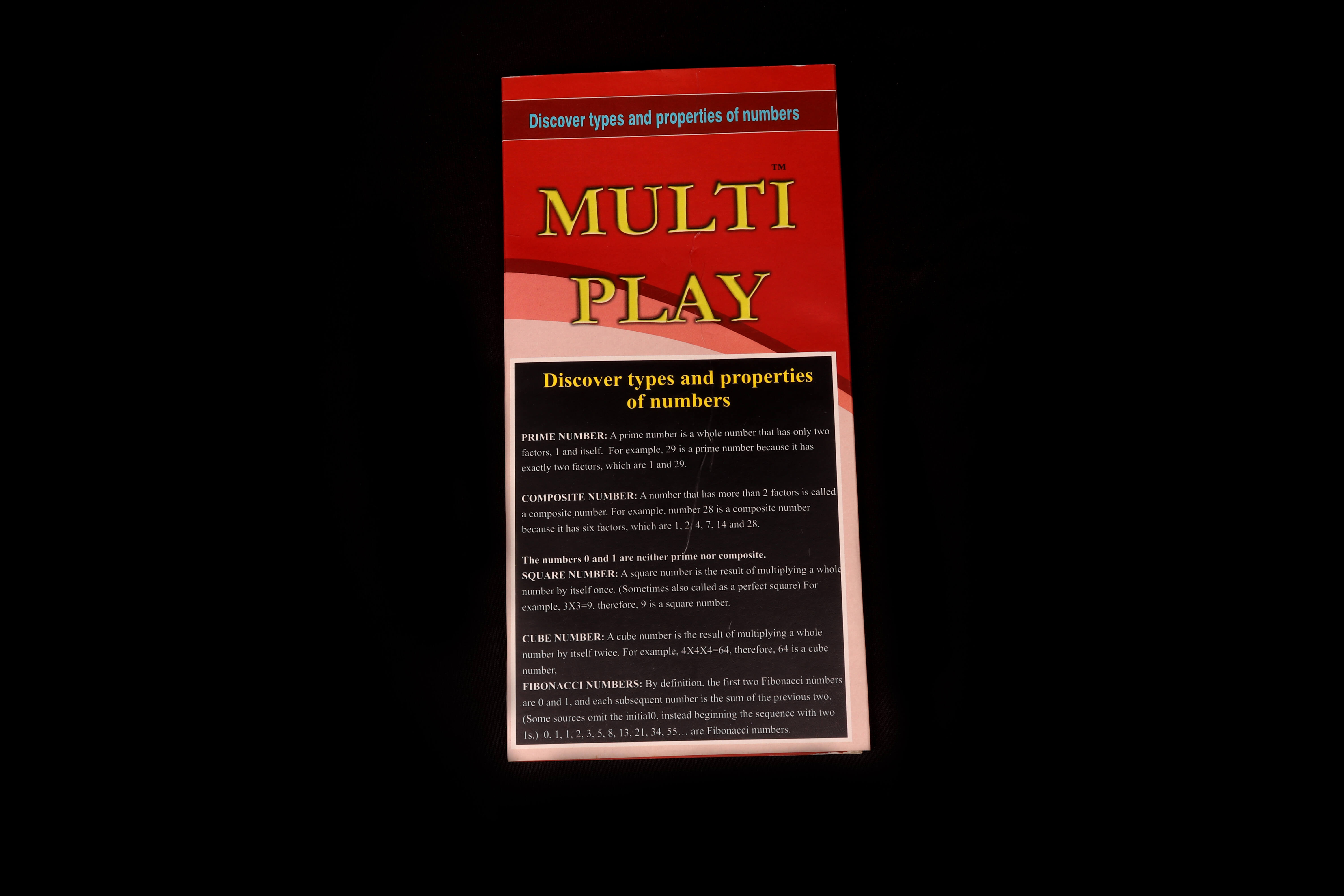 Multi Play- Number Sense, Mathematical Learning Toy