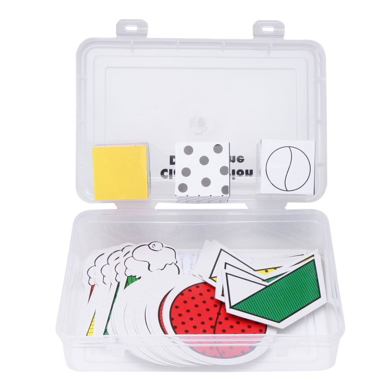 Numbers, Dots, Dice Game - Number Sense, Number Recognition, Mathematical Toy for Fun Learning  (Counting Card)