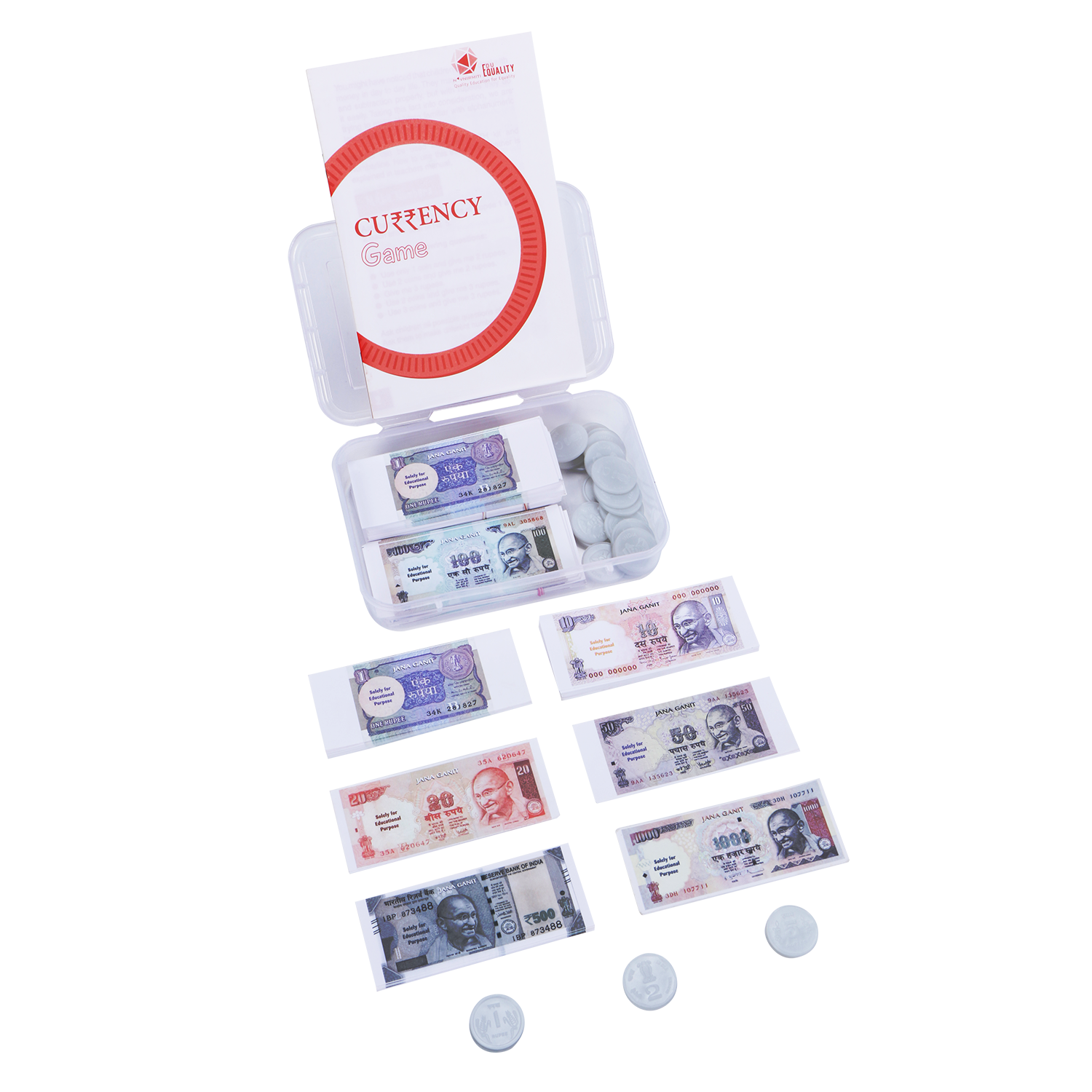 Currency Kit Box - Mathematical Toy for Fun Learning