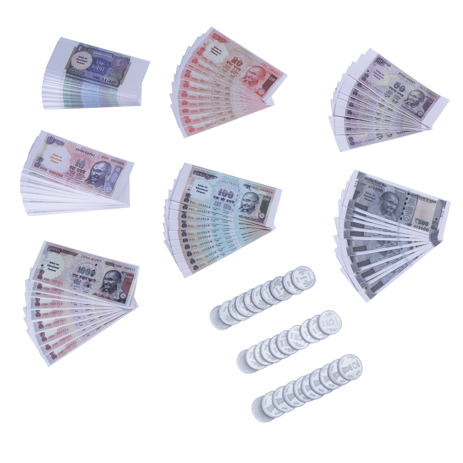 Currency Kit Box - Mathematical Toy for Fun Learning