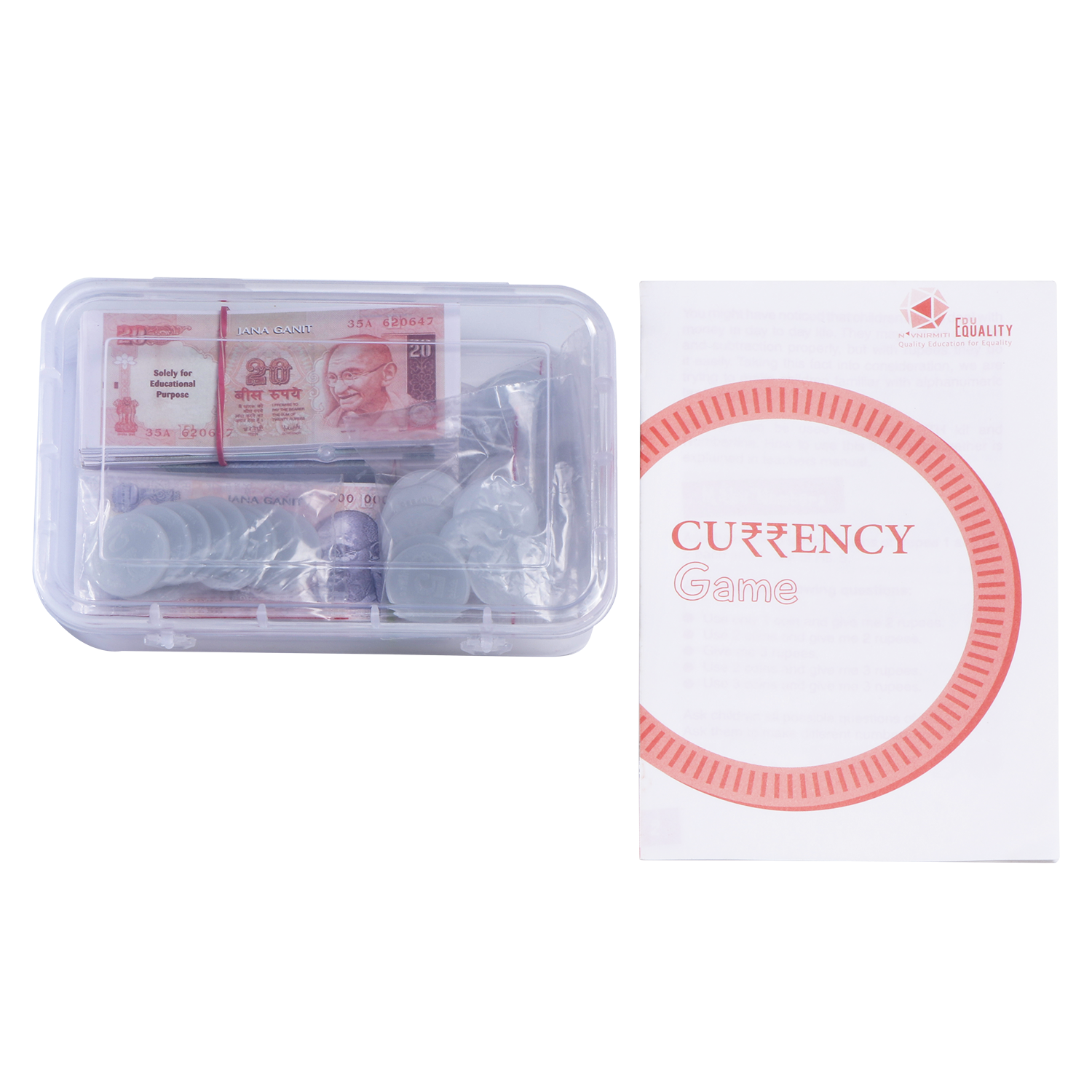 Currency Kit Box - Mathematical Toy for Fun Learning