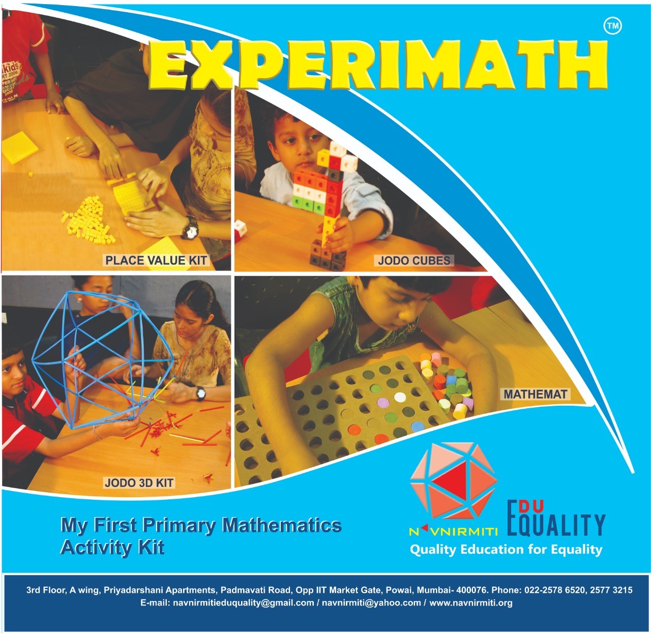 Student Experimath Kit, Powerhouse of Learning Skills, Math Toys, Science Toys, Building Blocks. 