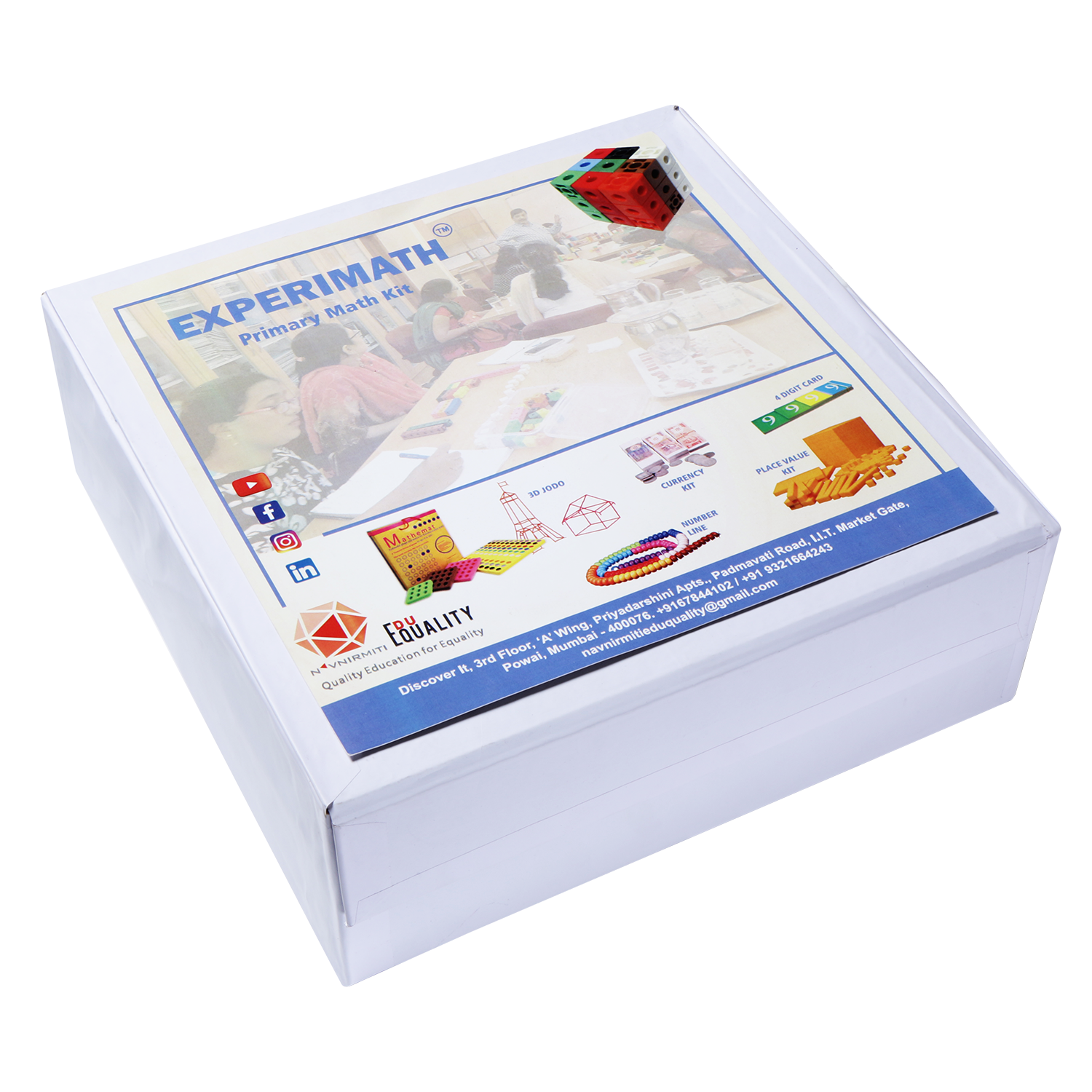 Student Experimath Kit, Powerhouse of Learning Skills, Math Toys, Science Toys, Building Blocks.