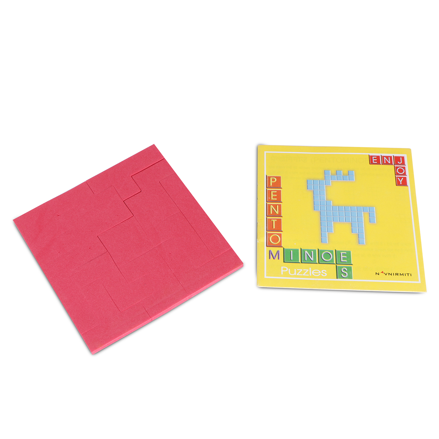 Pentominoes Puzzle, 2-D & 3-D Shape Building, Geometrical, Mathematical Toy