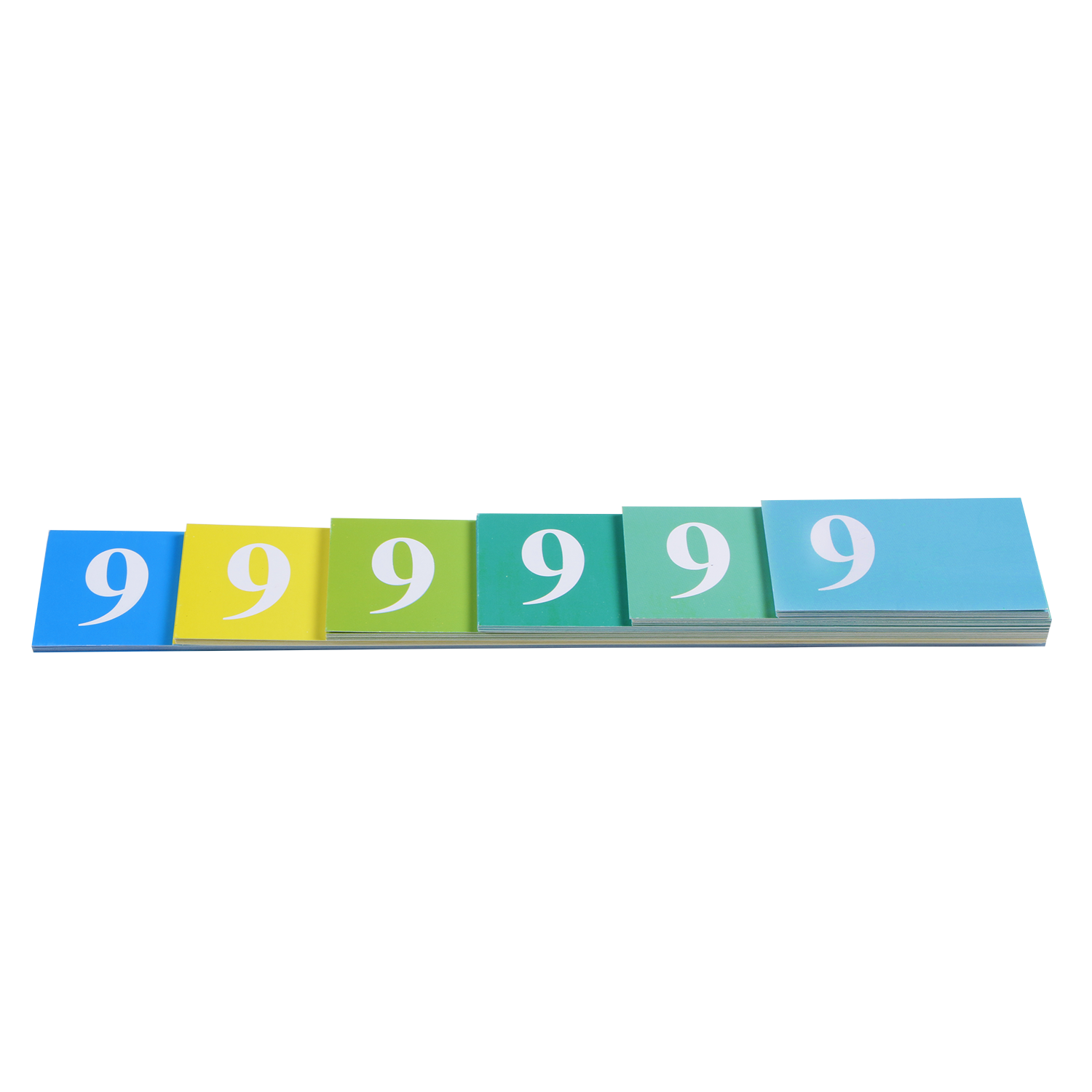 Place Value Cards 6 Digit- Number Sense, Mathematical Toy for Number Recognition and Mathematical Calculations