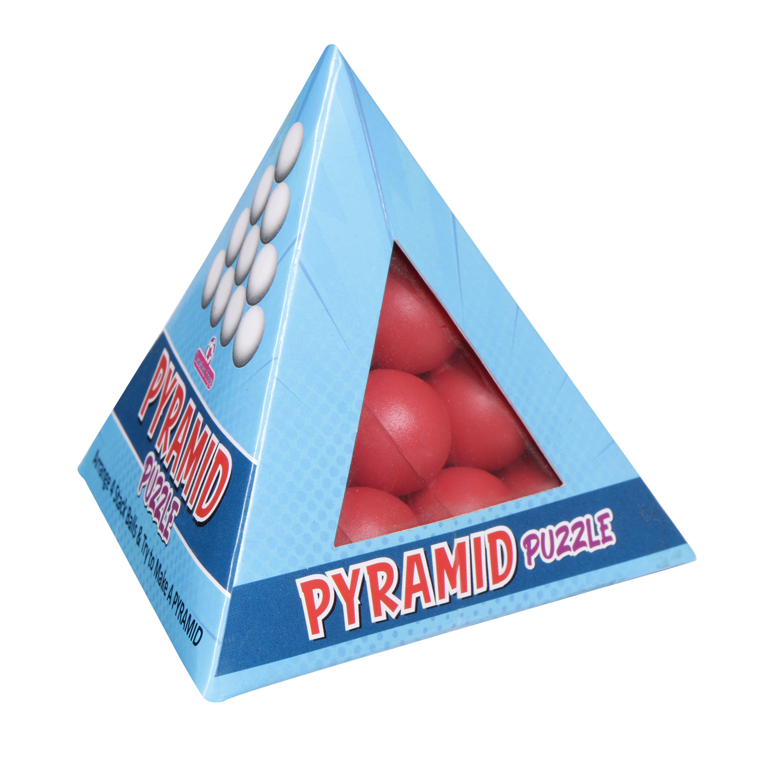 Pyramid Puzzle - Creative Fun Learning Toy for Boosting Imagination