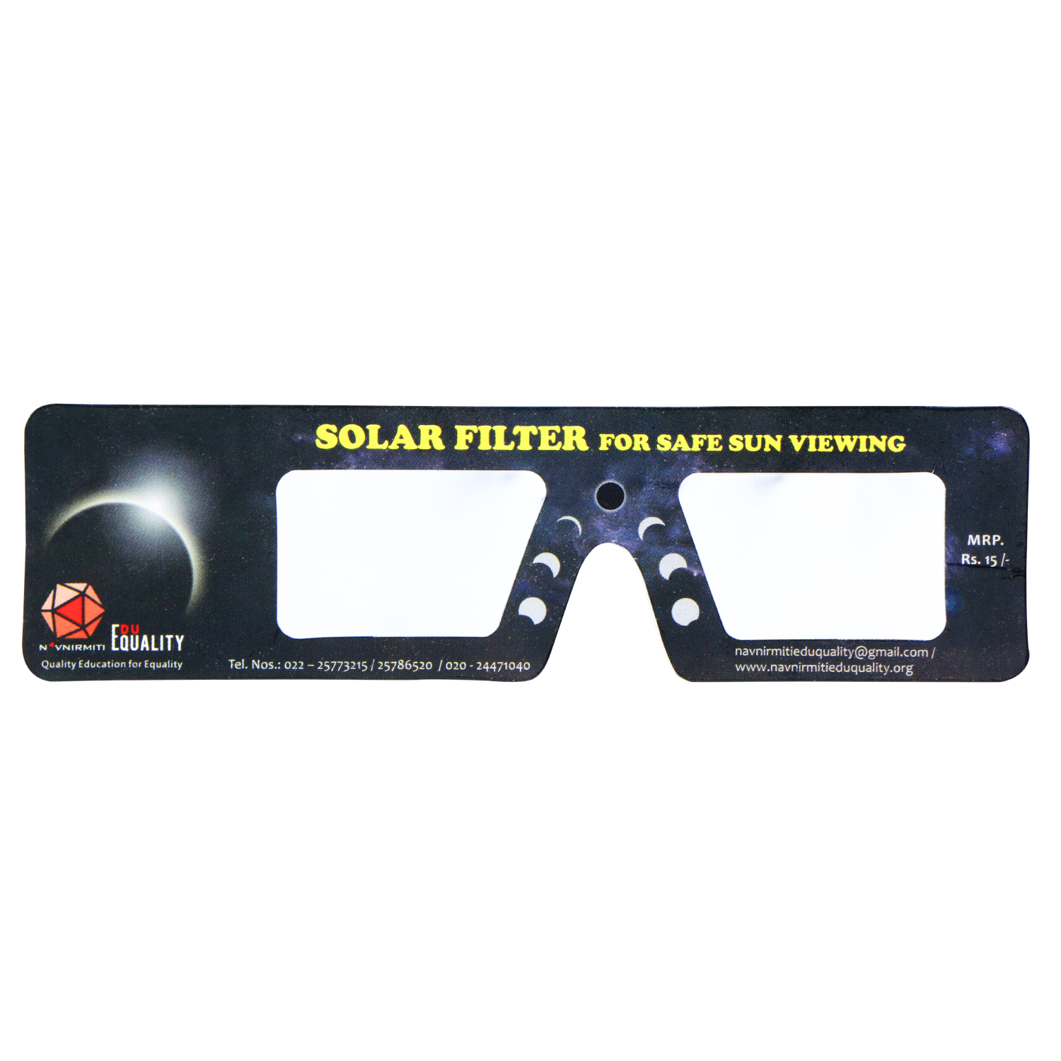 Solar Filter - Astronomical Toy For Safe Sun Viewing