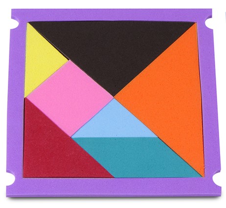 Tangram - Geometric Puzzle Game for Creative, Imaginative and Cognitive Learning