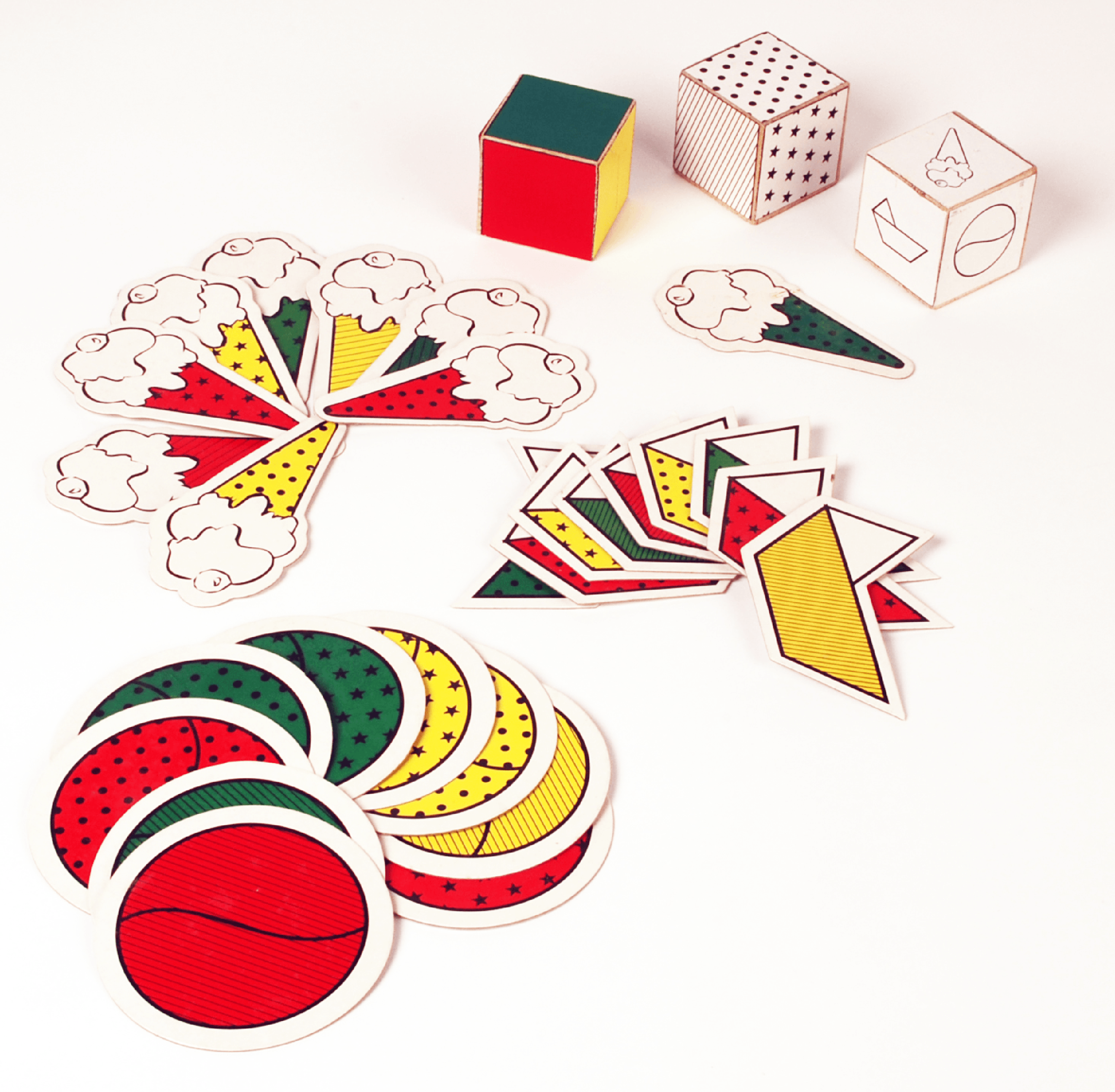 Shape, Colour, Pattern, Dice - Classification Game for Cognitive Mathematical Learning