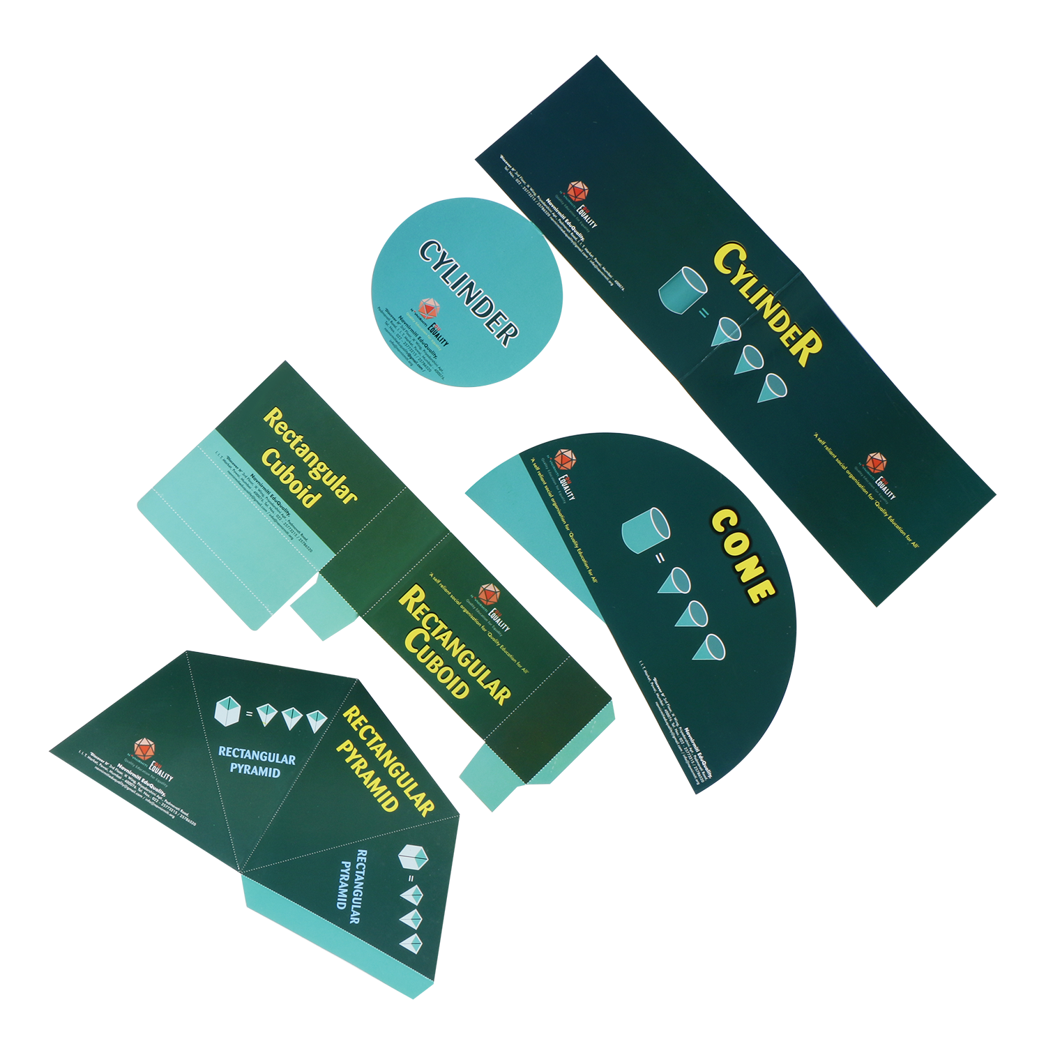 Volume Set - Mathematical Toy for Conceptual Learing